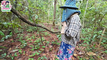 สาวไทยหลงป่า ไฟกำหนัดลุกโชนจนต้องปลดปล่อยกันกลางไพร