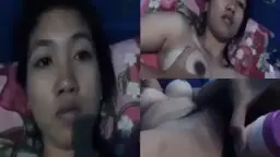 Gadis Remaja Toge Tergairah Masturbasi Dengan Dildo Panas