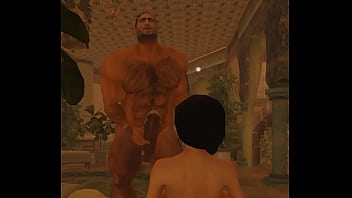 Banteng Arab Berotot Dan Berbulu Menggila Dalam Aksi Bercinta Yang Liar