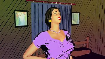 Anak Tiri Menangkap Ibu Tirinya Tengah Merangsang Diri Di Kamar Mandi