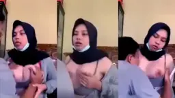 Goyang Payudara Pacar Usai Belajar