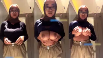 Hijaber Toge Remas Payudara Montok