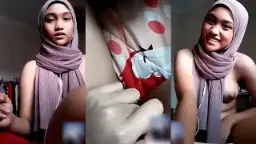 Vcs Aisyah Bocil Berhijab Coklat Yang Menggoda