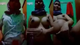 Bunda Berjilbab Dengan Payudara Besar Yang Asyik Bercinta