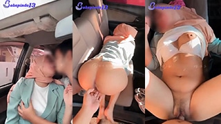 Daisy Bae Berjilbab Tapi Mesum, Digilir Ganas Di Dalam Mobil
