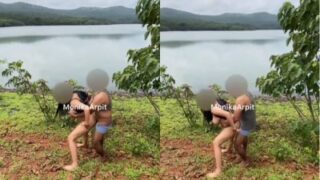 Pasangan Mesum Monika-arpit Beraksi Di Alam Terbuka India