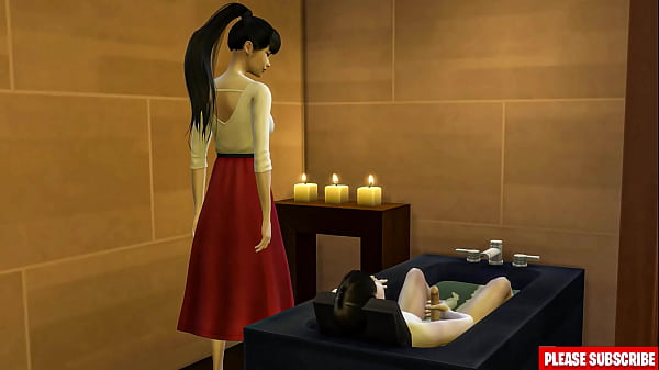 Ibu Tiri Asia Membantu Anak Tirinya Masturbasi Di Kamar Mandi || Ibu Tiri Menangkap Anak Tirinya Sedang Masturbasi