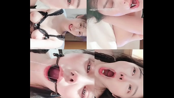 深圳女模极致深喉体验，口水拉丝、泪涕横流，口枷束缚下的极限挑战，真人原声保证，绝不让你失望！