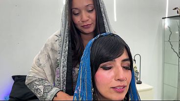 Menggila Bertiga Dengan Dua Arab Montok Berpayudara Besar Dan Memek Ketat – Aaliyah Yasin Dan Jade Presley