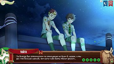 Pesta Hangat Di Perkemahan Teman: Episode 31 – Percakapan Mesra Yang Menggoda (dub Rusia)