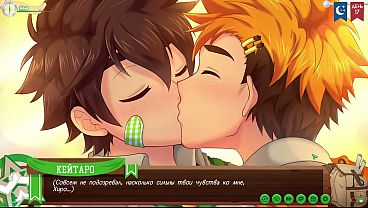 Adegan 3 – Keitaro Menghajar Hiro Hingga Menggelepar Di Dalam Gua (dub Rusia)