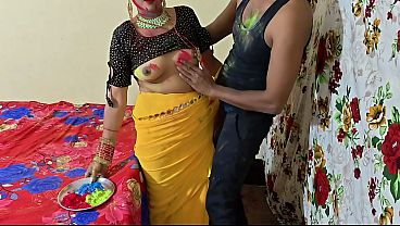 Dever Bhabhi Ka Holi Utsav: Bhabhi Ke Saath Rangon Mein Masti, Spasht Hindi Audio