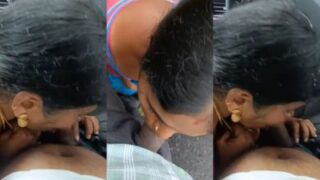 Gadis India Selatan Memberikan Blowjob Desi Di Dalam Mobil Di Tempat Terbuka