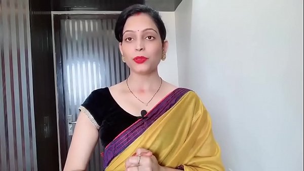 Bidadari Saree India Dengan Suara Senggama Merayu