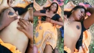 Wanita Nakal Main Cabul Di Luar Sama Selingkuhannya, Enak Banget.
