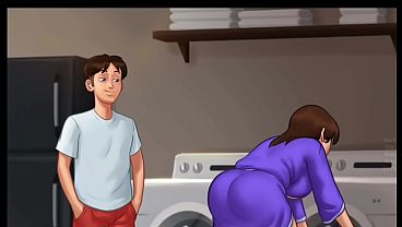Malam Musim Panas Penuh Rahasia [v21.0.0] | Ibu Tiri Ngepoin Diam-diam (18+) | Novel Visual Dewasa Yang Bikin Mendingin