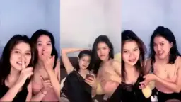 Dua Cewek Indo Lokal Seksi Saling Remes Tetek, Sampe Makin Tegang Dan Basah.