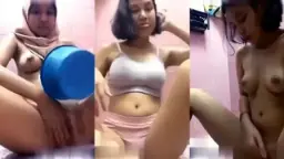 Elsya Hijab Omek Sampe Muncrat Keluar