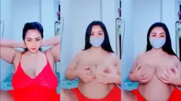 Tante Azza Tobrut Live Remas Toket Sampe Desah Ngehe