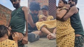 Tonton Video Mesra Pasangan Lucknow Di Atas Teras Terbuka, Bikin Mupeng Abis!