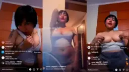 Live Ig Mami Kina, Goyangannya Bikin Ngilu Dan Nafsu Naik