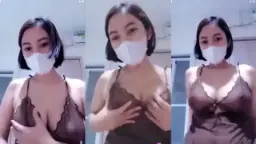 Sabrina Pake Baju Tembus Pandang Bikin Greget, Keliatan Semua Lekuk Tubuhnya Bikin Ngiler.